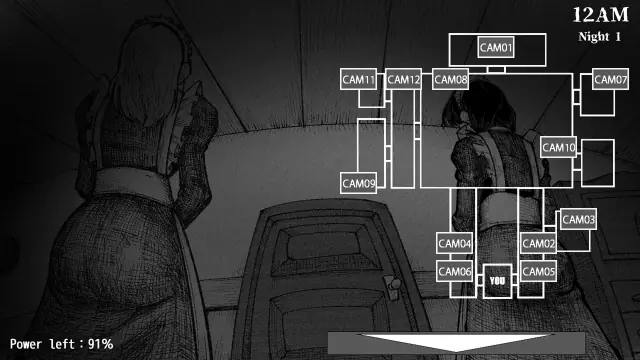 Five Nights with Maids Night 1 Guide: First Shift Walkthrough